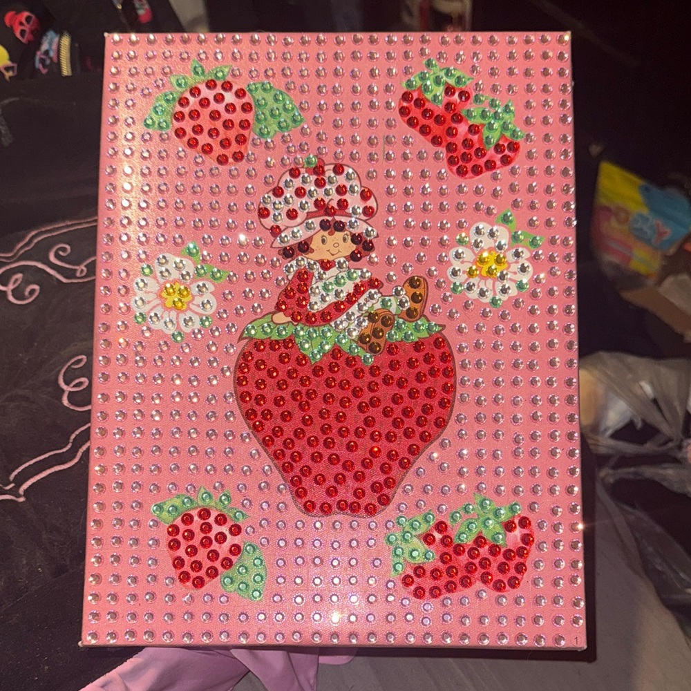 Strawberry Shortcake Diamond Art Handmade